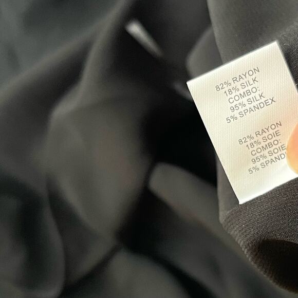 Ramy Brook Velvet Bow Shoulder Blouse - Picture 3 of 4